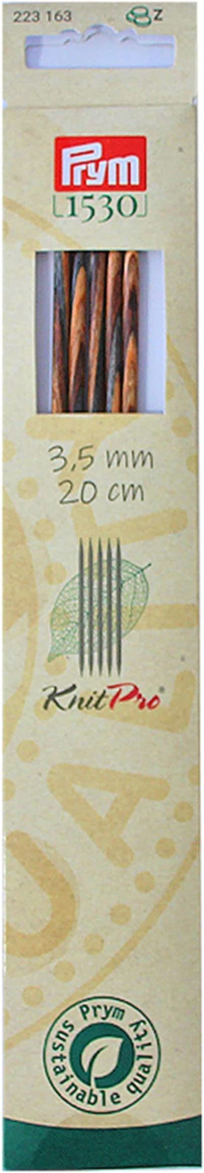 Knit Pro Strumpfstricknadeln, Natural, 20cm, 3,50mm Prym 223163