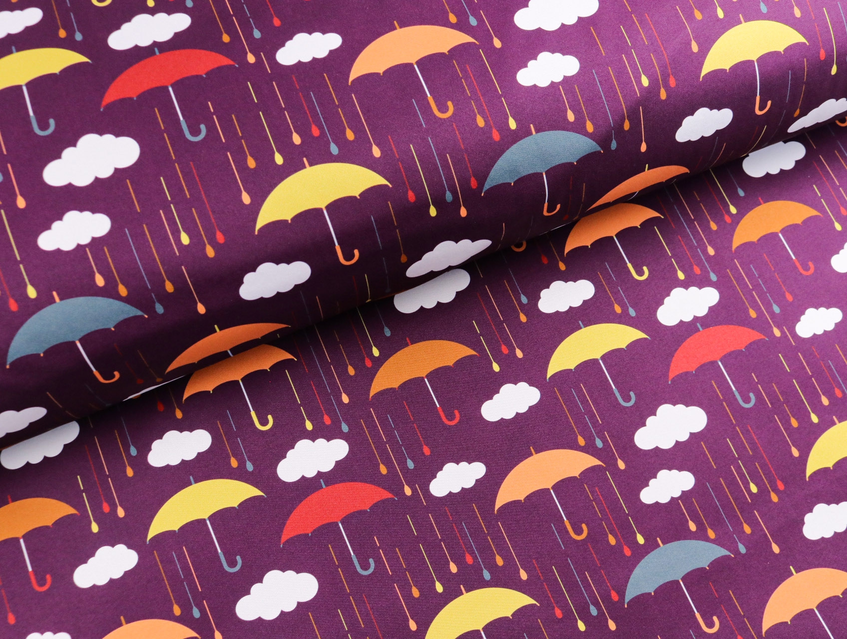 SOFTSHELL ☂ Fiete ☂ bunte Regenschirme auf BEERE