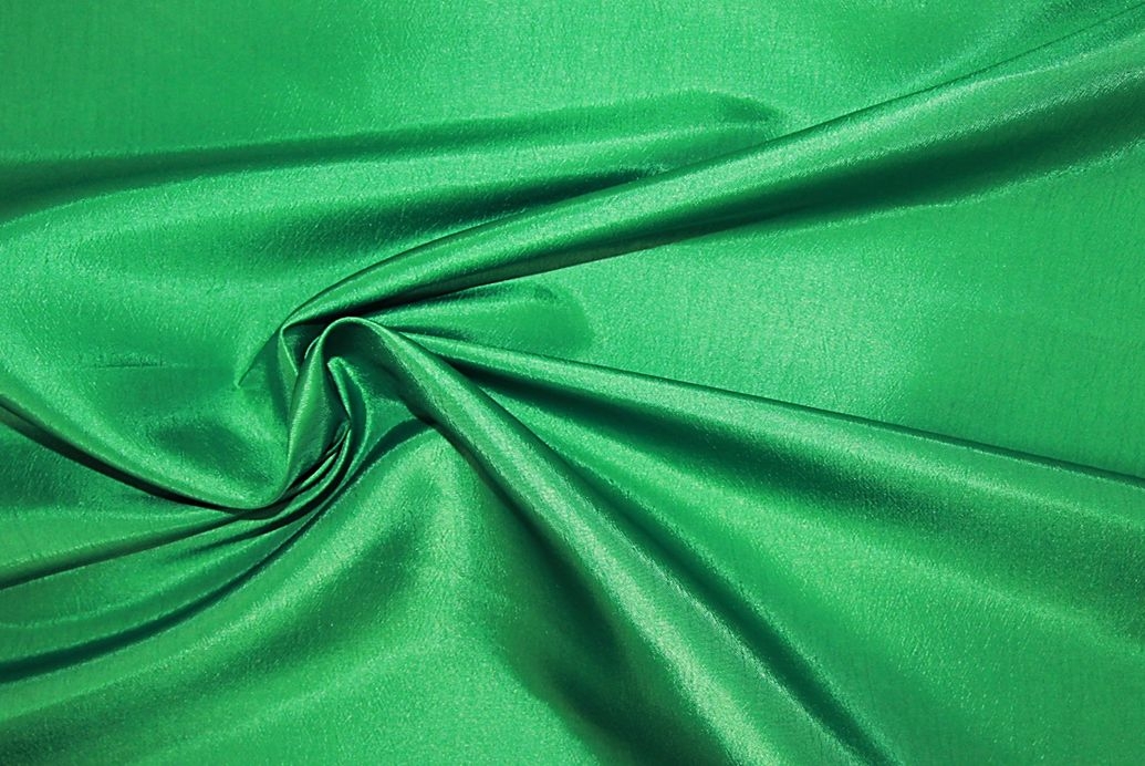KLEIDERTAFT Taft deluxe  - Smaragdgrün