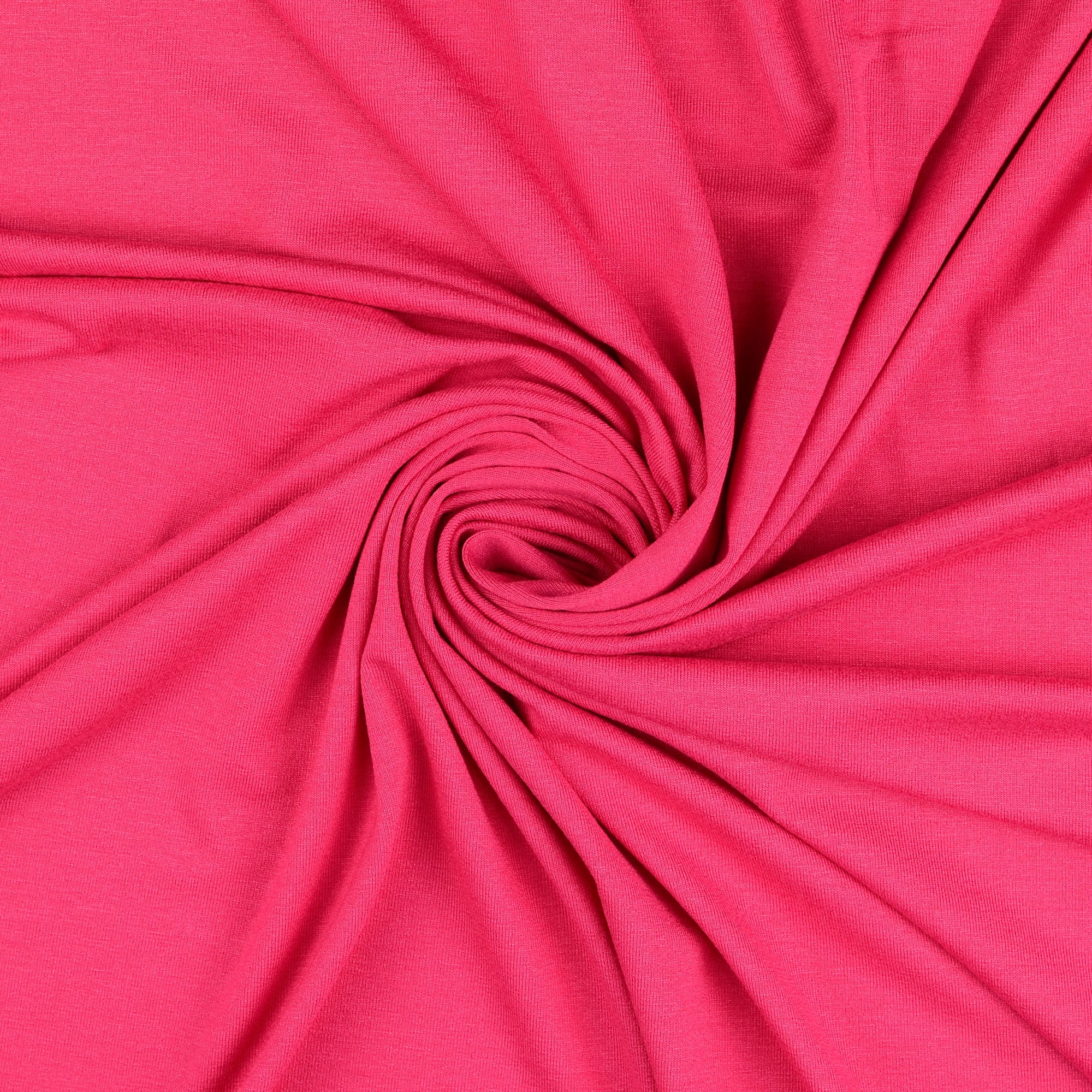 BAUMWOLLJERSEY ✺ Antonella ✺ Pink - bei 60 Grad waschbar