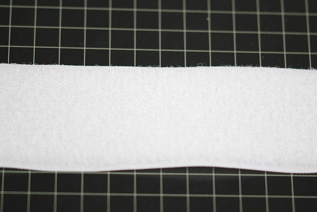 Klettband Flauschband nähbar Weiß 5 cm