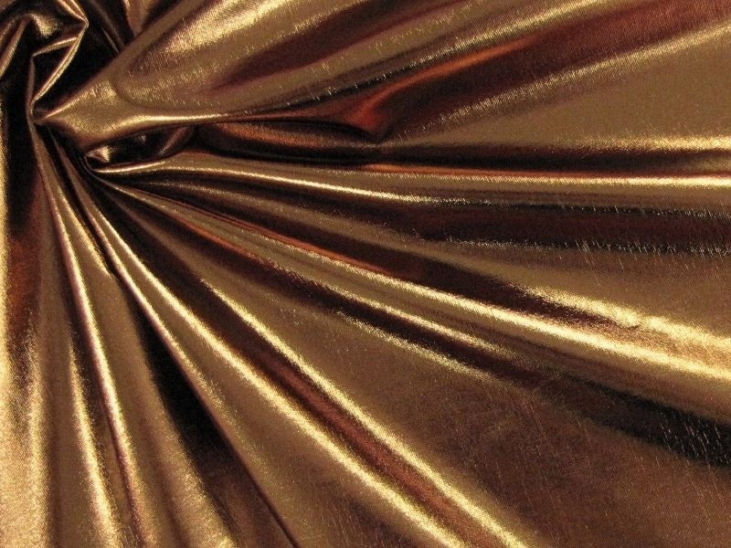 Folienjersey glänzend - Bronze
