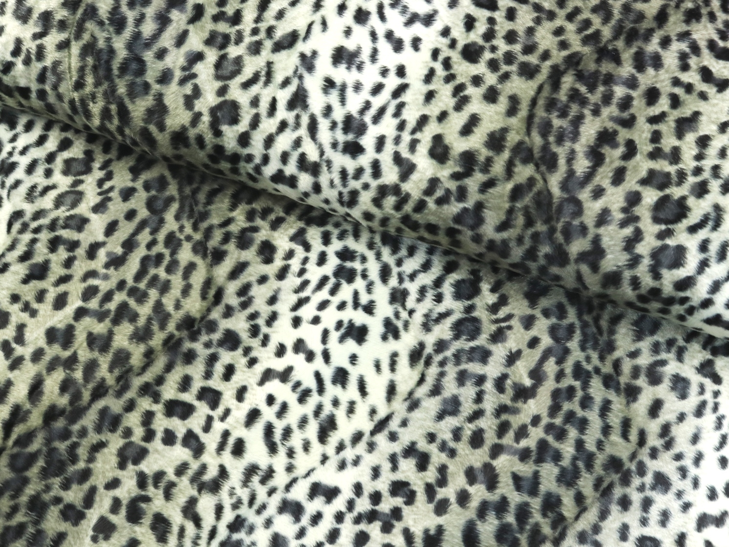 Tierfell FELLIMITAT - Leopard Grau