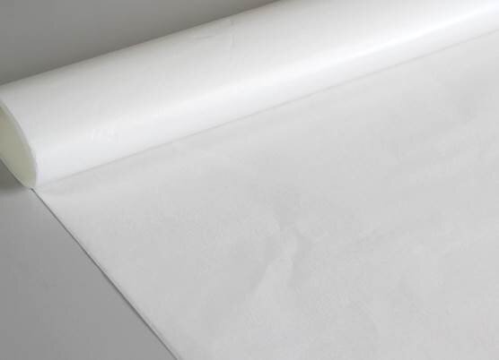 5 Blatt Seidenpapier - Bogenware - Weiß