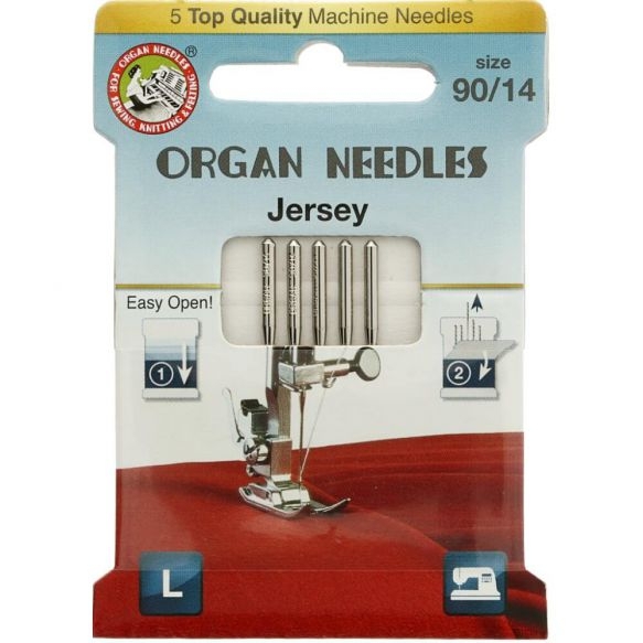NÄHMASCHINEN NADELN Organ Needles Jersey 90/14