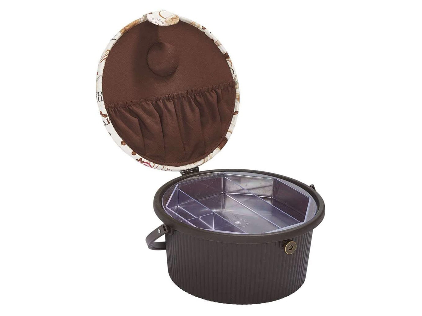 Nähkorb S Cupcake Espresso 612025