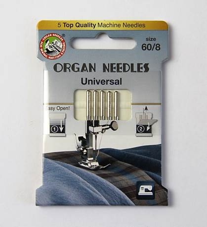 NÄHMASCHINEN NADELN Organ Needles Universal 60/8