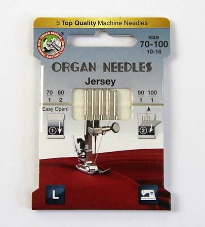 NÄHMASCHINEN NADELN Organ Needles Jersey 70-100