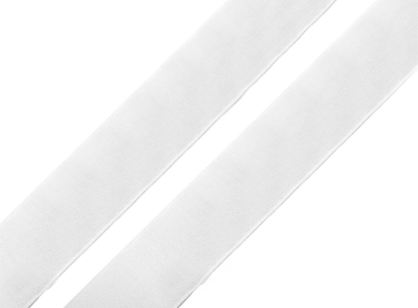 Klettband Flauschband selbstklebend Weiß 20 mm