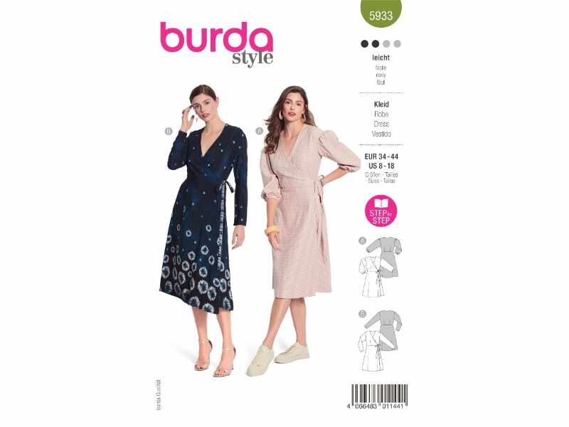 SCHNITTMUSTER BURDA Style Kleid 5933