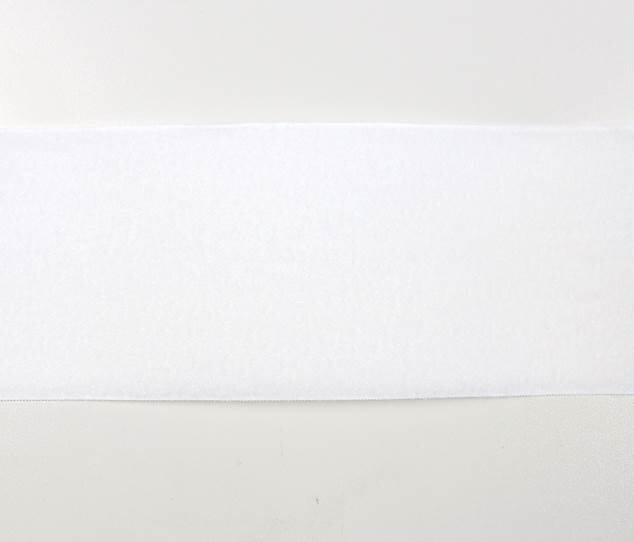 Klettband Flauschband nähbar Weiß 10 cm