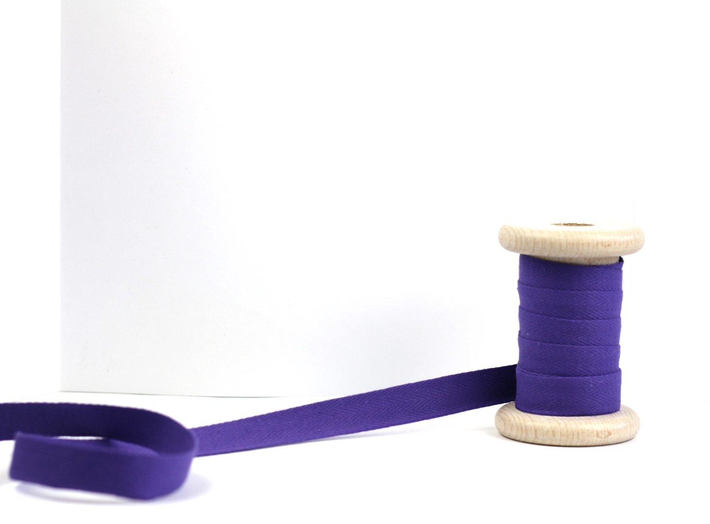 Baumwoll Köperband Violett 15 mm