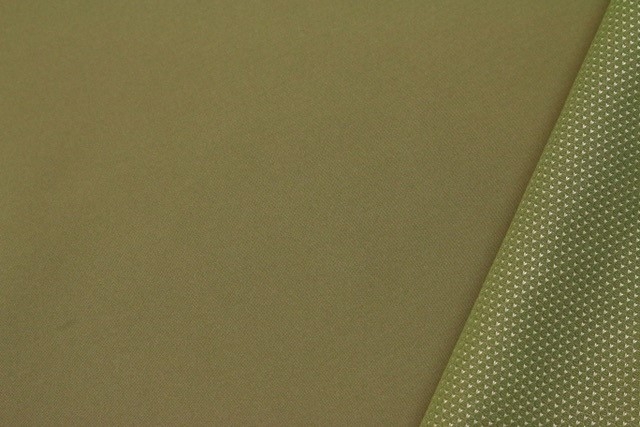 Funktionsstoff Softshell Membran mit TPU (Thermoplastisches Polyurethan) Oliv Grün